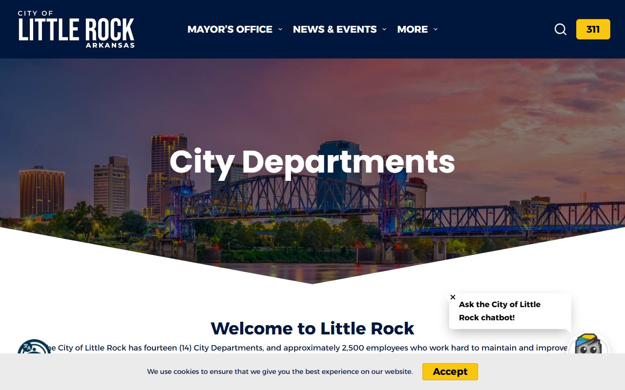Little Rock Residents Directory government portal