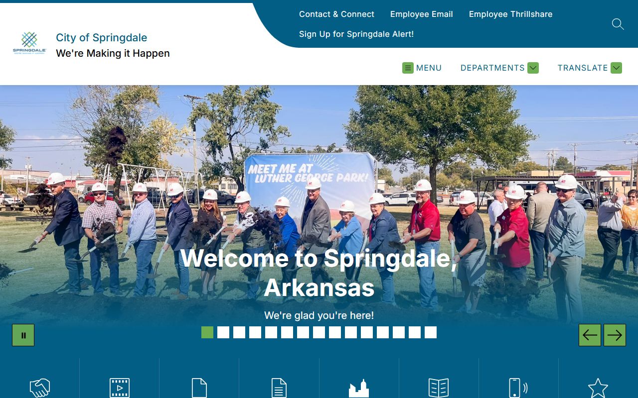 Springdale Residents Directory city government