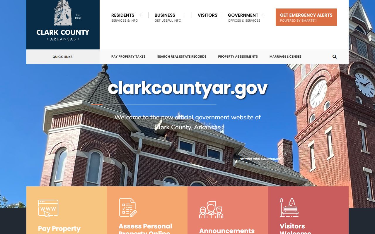Clark County Residents Directory clerk portal