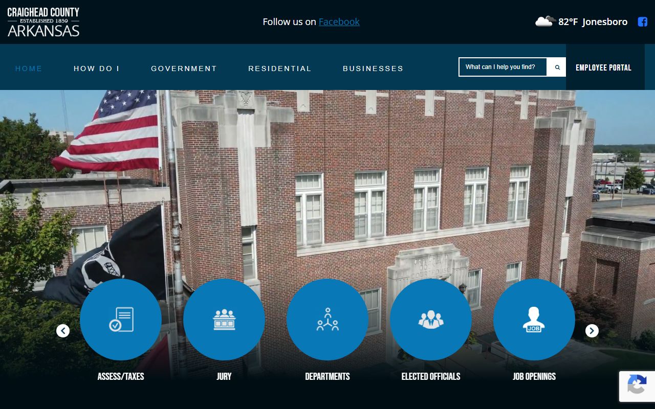 Craighead County Residents Directory county government site
