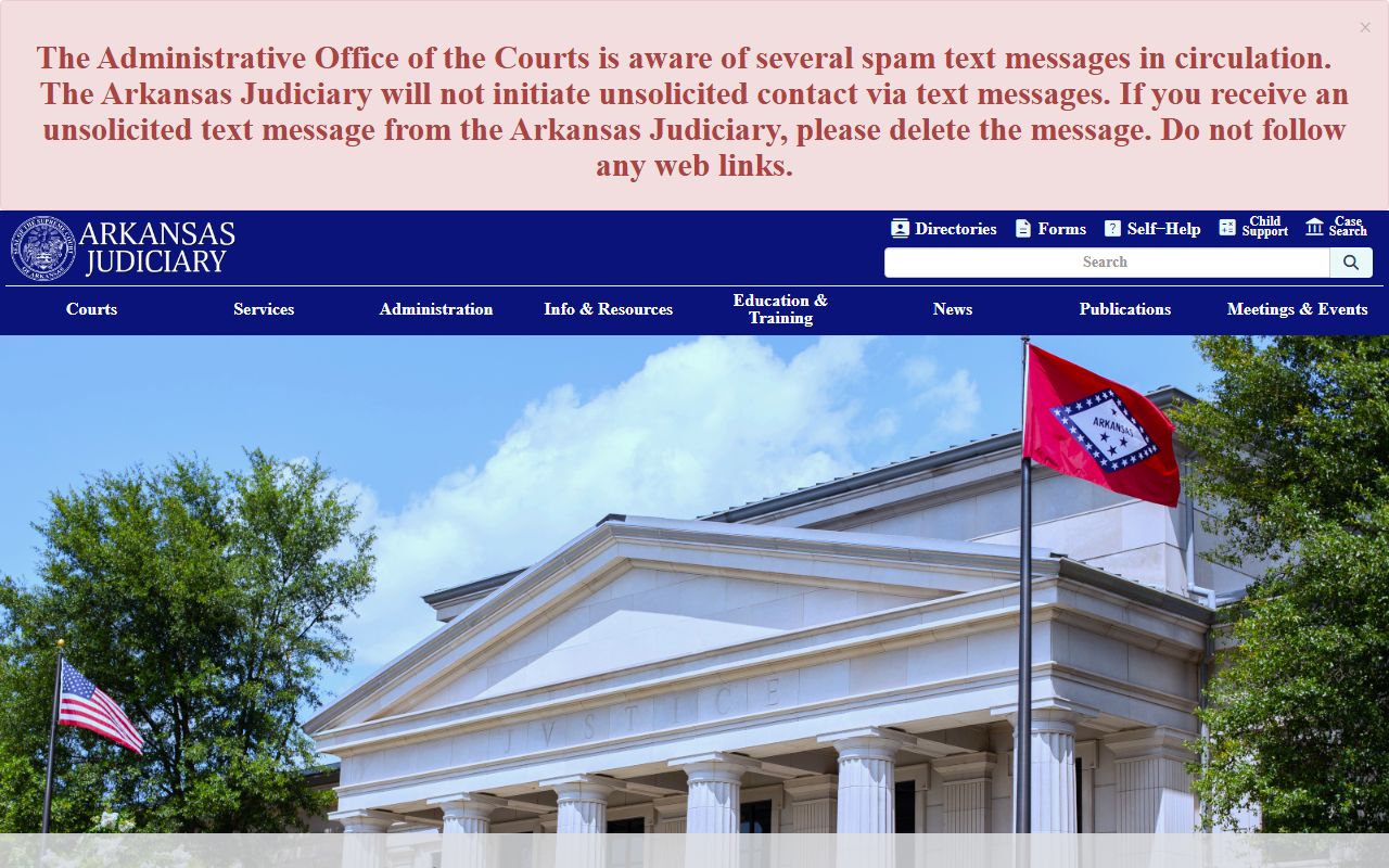 Arkansas Supreme Court Residents Directory court records